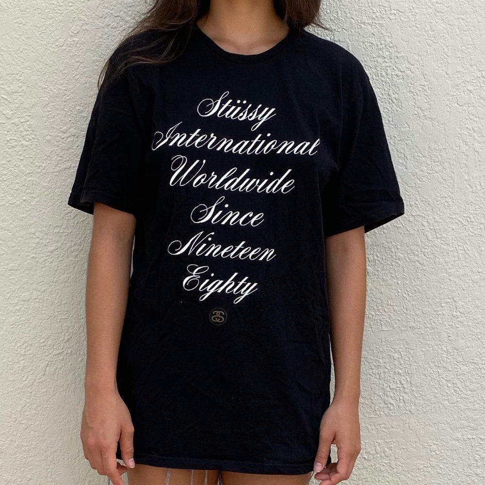 Stussy International Worldwide T Shirt
